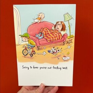 Not so Funny Get Well Soon Card